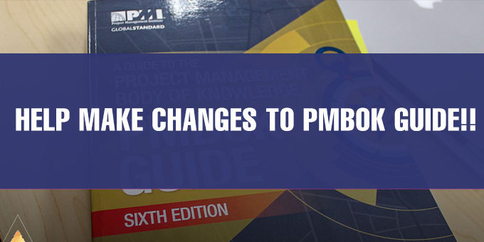 Help Make Changes to PMBOK Guide